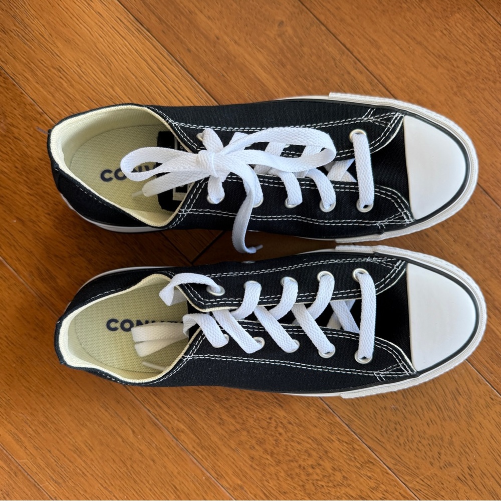 Converse  Black and White Sneakers